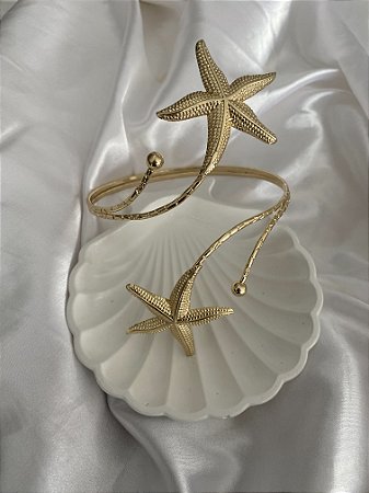 BRACELETE ANTEBRAÇO ESTRELAS DO MAR