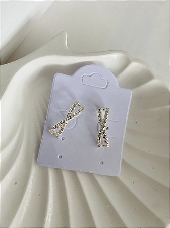 BRINCOS EAR HOOK- PRATEADO