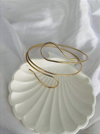 BRACELETE ANTEBRAÇO- DOURADO