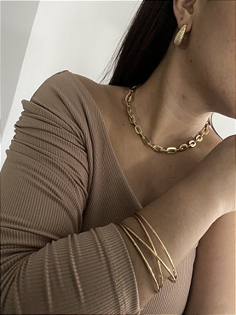 BRACELETE ISA DOURADO