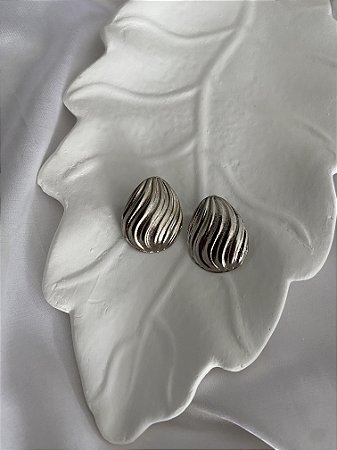 BRINCOS OHANA PRATEADO