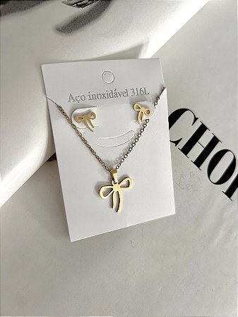 CONJUNTO AÇO INOX / LAÇO
