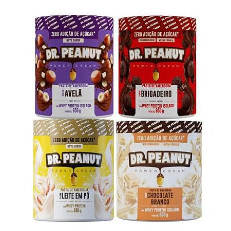 Pasta De Amendoim - Dr Peanut (650g) com Whey Isolado