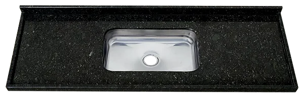 Pia Cozinha Granito Verde Ubatuba VITURINI