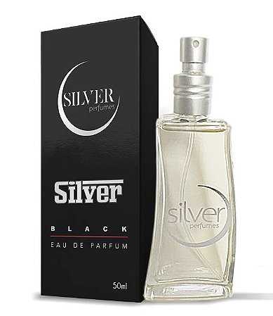 Perfume Silver Black Masculino Eau de Parfum 65 ML
