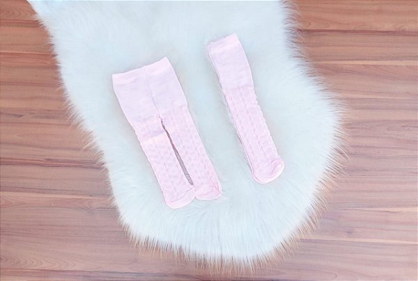 Meia Calça Rosa