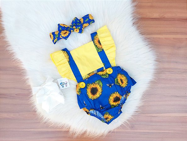 Romper Girassol C Tiara