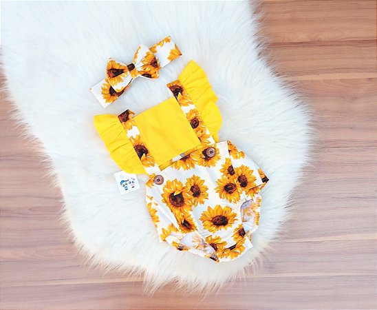 Romper Girassol C Tiara