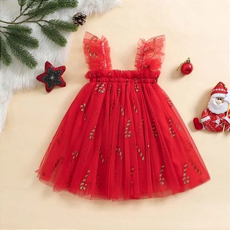 Vestido Natal 3 Peças