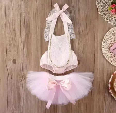 Romper Tematico Carrosel  Princesa Rosa Smash