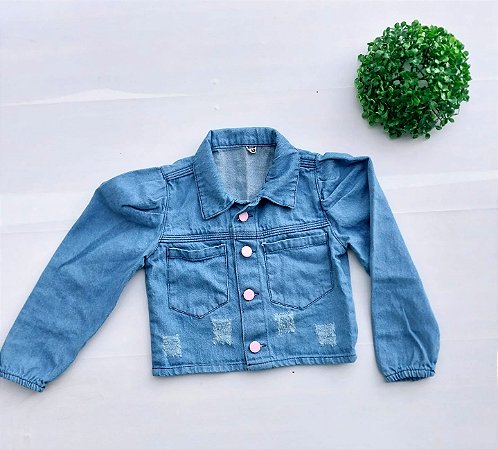 Jaqueta Jeans Blogueirinha