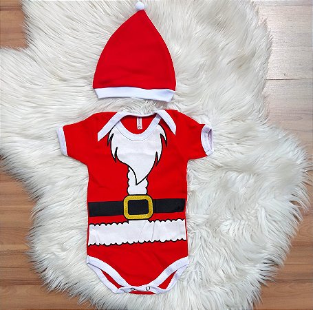 Body Natal com Gorro