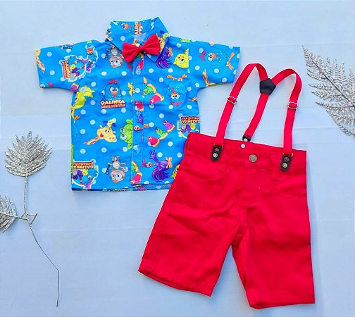 Conjunto Galinha Pintadinha 4 Peças