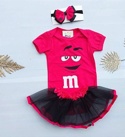 Body Pascoa Chocolate M&MS 3 Pçs