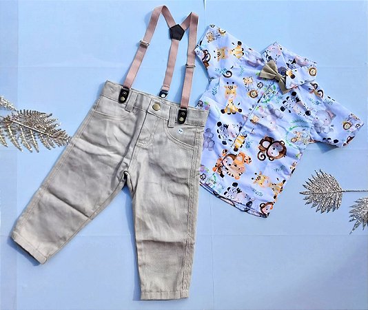 Conjunto Safari 4 Pçs