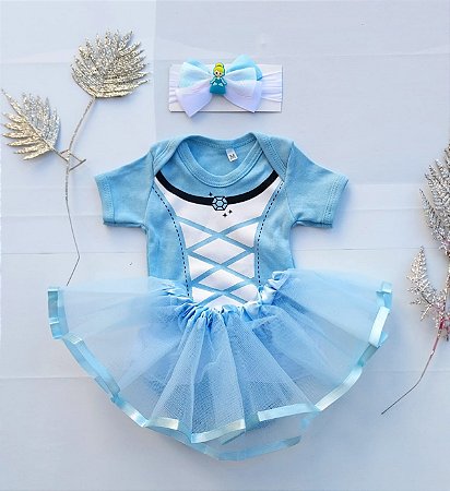 Kit Cinderela mesvers bebe menina