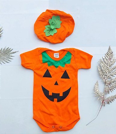 Body Abobora Halloween