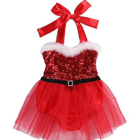 Vestido Romper Natal
