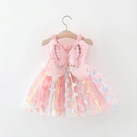Vestido Borboleta Jardim