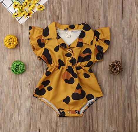 romper Animal Print