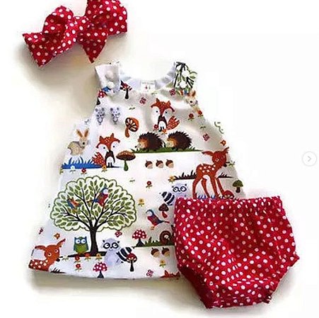 Conjunto 3 Pecas Floresta