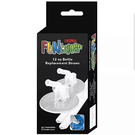 Kit Canudo Thermos Refil com/2