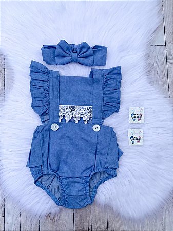 Romper com Tiara Jeans