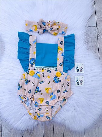 Body Fantasia Bebe Menina Alice No Pais Tiara - DG Baby Kids - Artigos e  roupas infantis