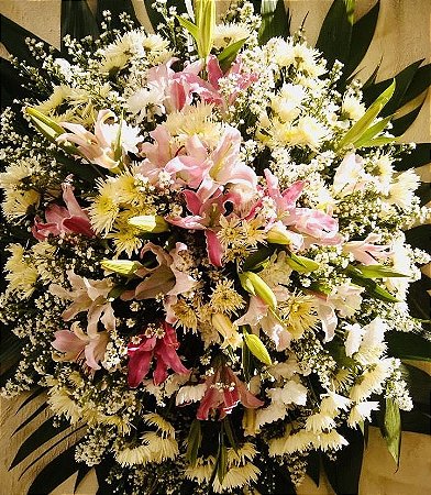 Coroa De Flores Premium 03 Coroas Para Velorio
