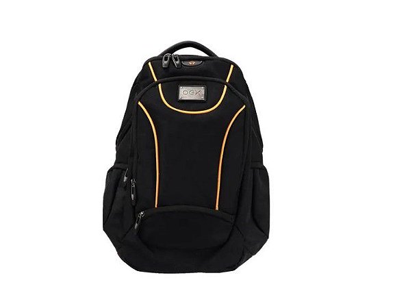 Mochila para Notebook Backpack Sport BK102 Preto com Laranja - Oex