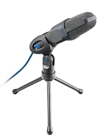Microfone Mico USB Ajustável com Tripé e Cabo - 23790 - Trust