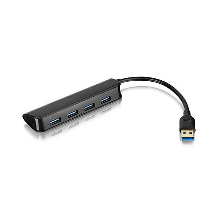 HUB USB SLIM 3.0 4 Portas Preto AC289 - Multilaser