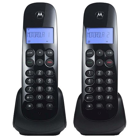 Telefone sem Fio Motorola ID 1 ramal MOTO700-MDR2