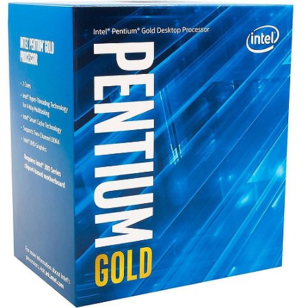 Processador Intel Pentium Gold G5400 Coffee Lake 8a Geração, Cache 4MB, 3.7Ghz, LGA 1151 - BX80684G5400 - Intel