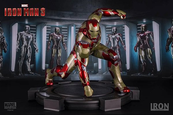 Estátua Homem de Ferro Mark XLII Legacy Replica 1/4