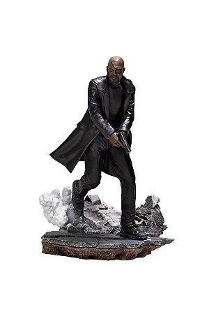 Estátua Nick Fury - Spider-Man: Far From Home - Bds Art Scale 1/10 - Iron Studios