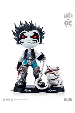 Estátua Lobo and Dawg - DC Comics - MiniCo - Iron Studios