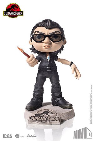 Estátua Ian Malcom - Jurassic Park - MiniCo - Iron Studios
