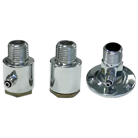 CONECTOR METÁLICO ROSCA MACHO 1/2" X 1/2" FÊMEA C/ ENGATE P/ MANGUEIRA DE 1/4"