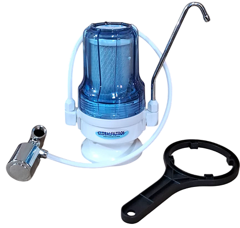 Filtro Purificador Agua Cristal Parede e Balcao GBF125TRPB
