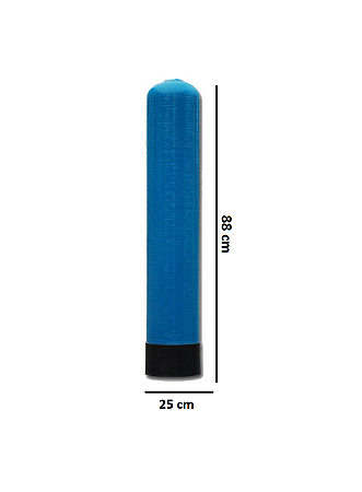 TANQUE AZUL DE FIBRA FRP 10x35" - ABERTURA 2,5"