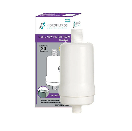 Refil Universal para Bebedouros de Coluna New Filter Flow