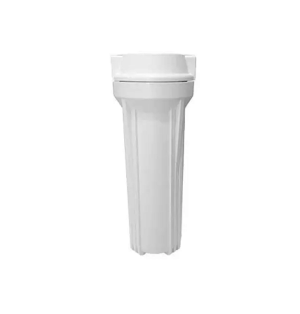 Carcaça Branca 9"3/4 para Filtros - Rosca 1/2"