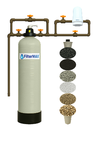 Filtro Central Removedor de Ferro, Manganês e Coliformes Ftx4m3h Natural