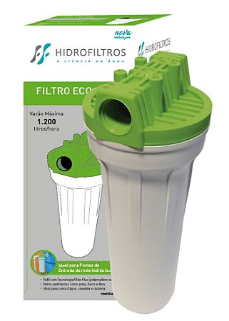Filtro Cavalete/ Caixa d' Água 9.3/4" HIDRO FILTER POE ECO