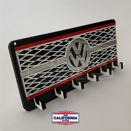 Porta Chaves Decorativo Volkswagen Cromo Luxo