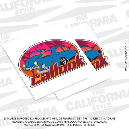 Sticker Callook - Fusca
