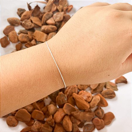 Pulseira rabo de rato redonda