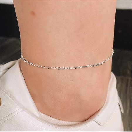 Tornozeleira elos cartier