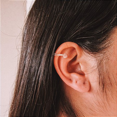 Piercing fake de coração